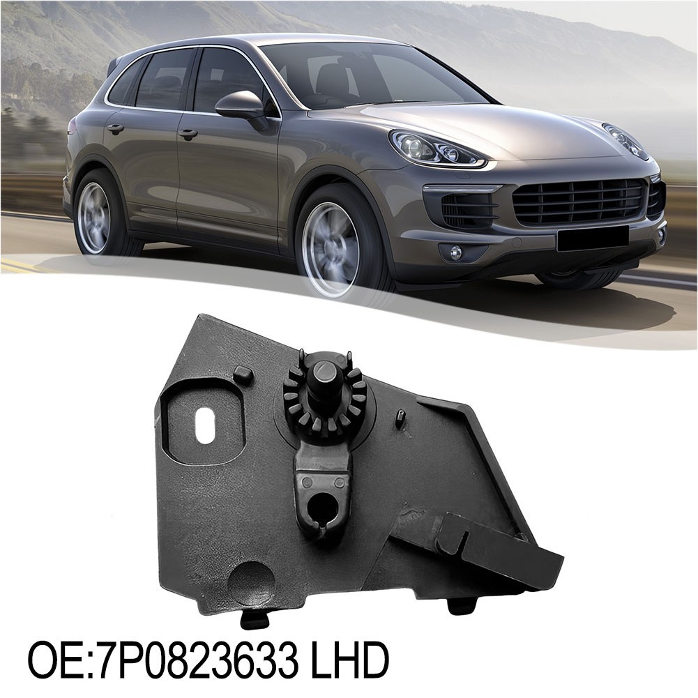 Bonnet Handle Spring Hood Release Bracket for Touareg 2011 to 2017 Vehicles