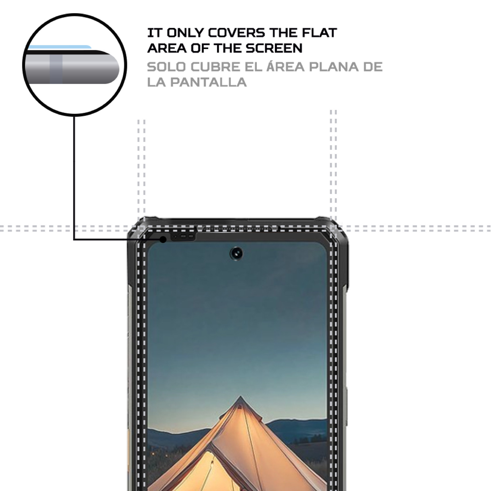 ANTISHOCK Screen protector for Ulefone Armor 34