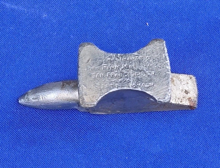 Vintage Jewelers Machinists Miniature Anvil Tool 12 oz WWII