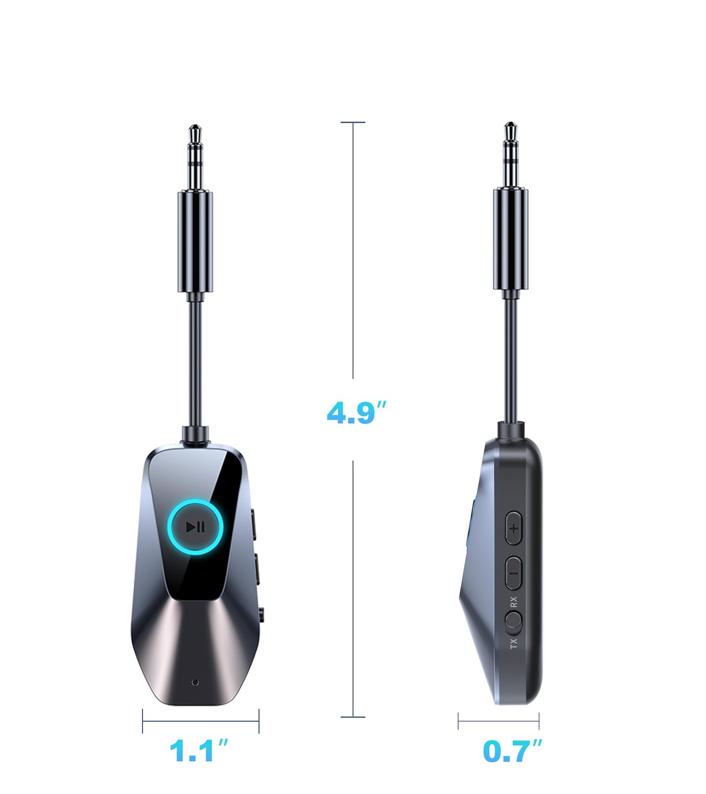 Bluetooth 5.3 Transmitter Receiver for TV & Airplane
