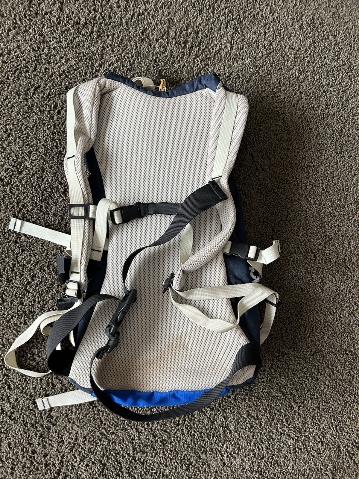 Vintage K2 Fluid Link Backpack Hydration Pack Hiking Camping Backpacking