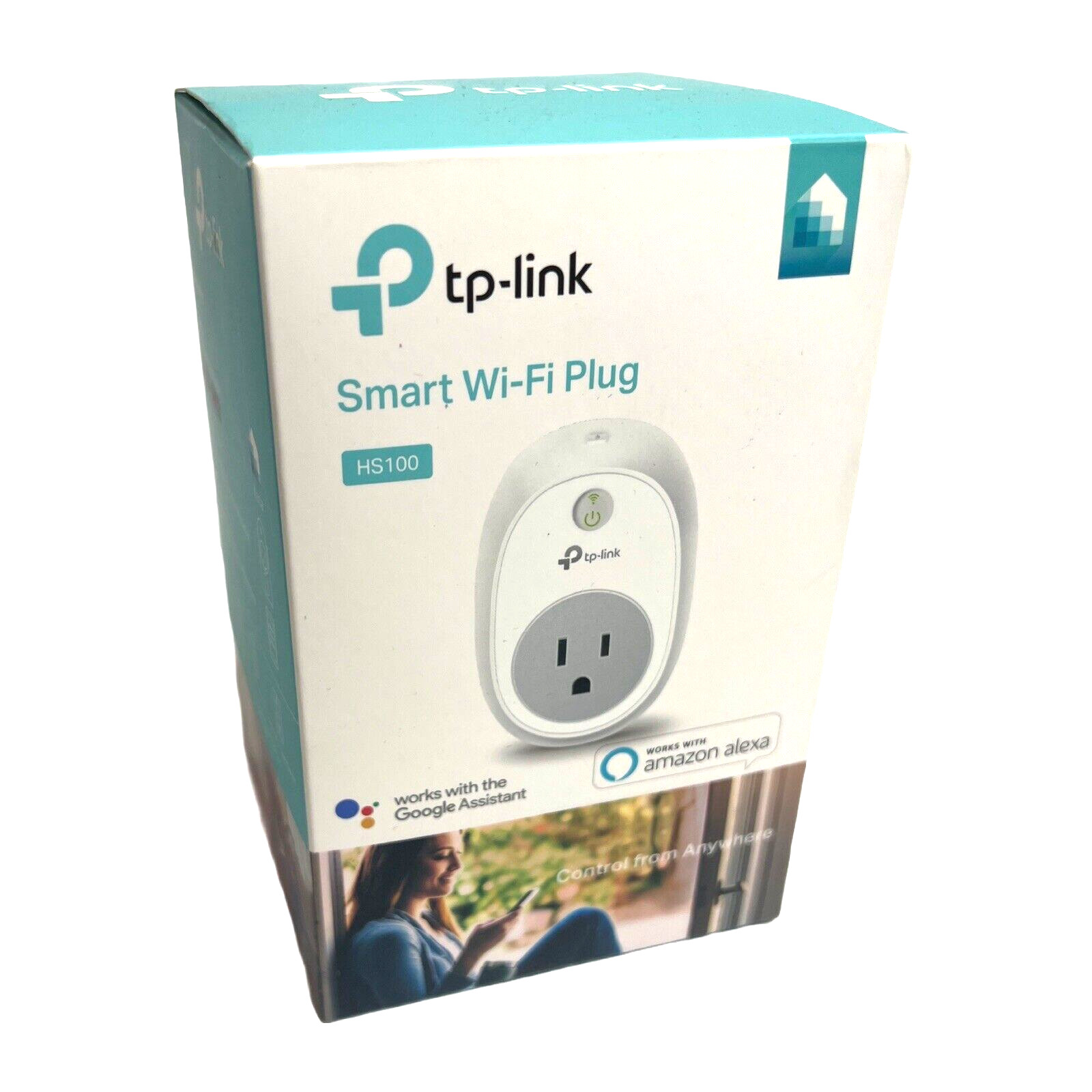 TP-Link Smart Wi-Fi Plug Amazon Alexa or Google Home Assisstant HS100