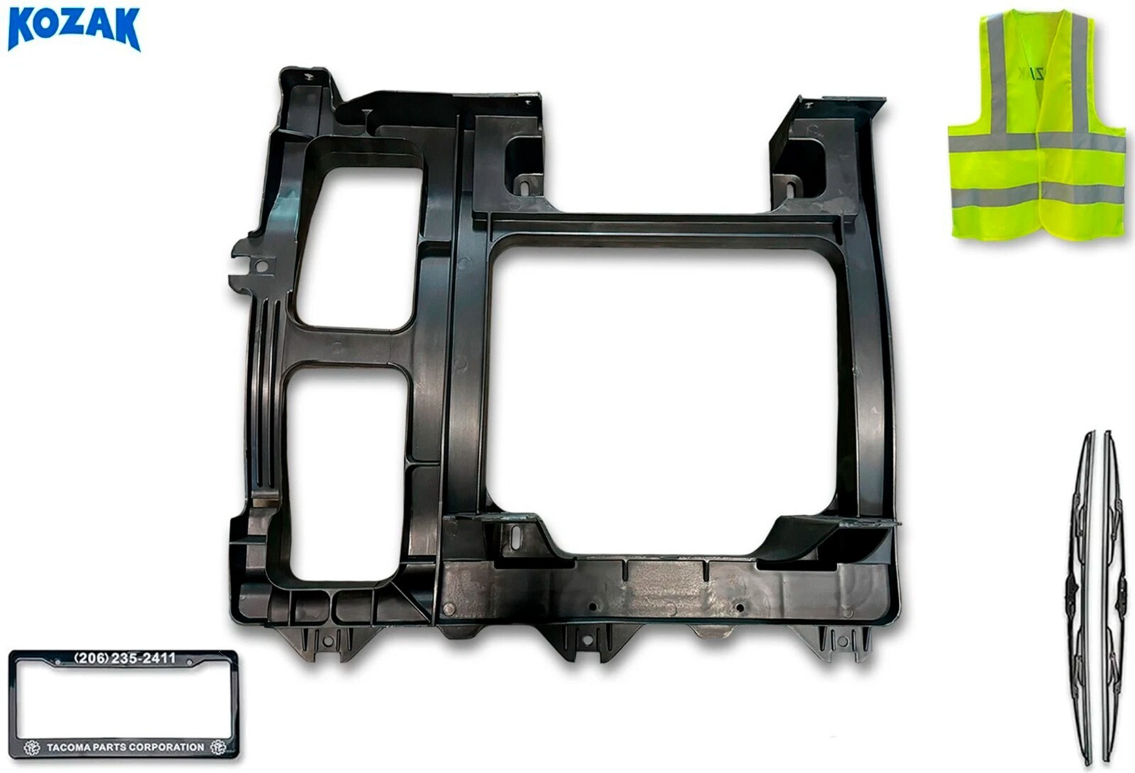 Large Inner Support for Rear Step Fairing Left Compatible with Volvo VNL 2018+