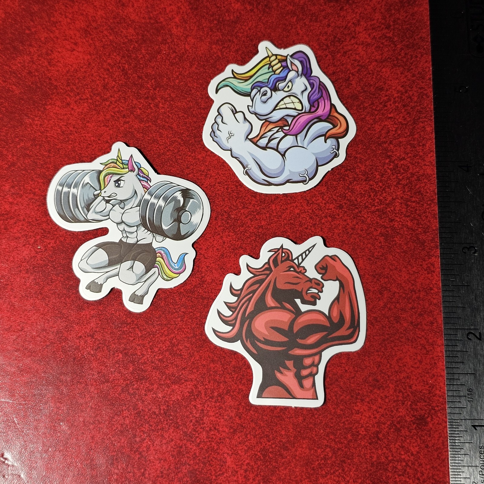 UNICORN 🦄 BODYBUILDING STICKERS LOT S67 LAPTOP JACKED WEIGHTLIFTING GYM MUSCLE