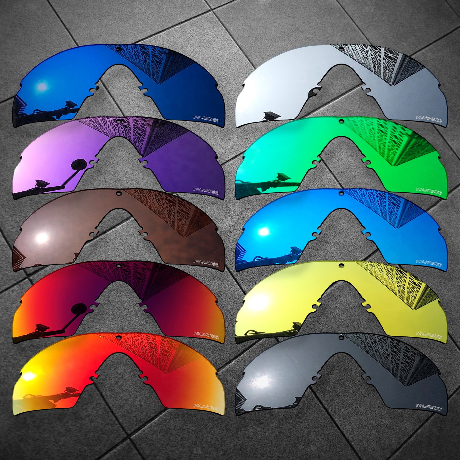 TheoCraft Replacement Lens Sunglass for-Oakley SI M Frame 2.0 Choices US