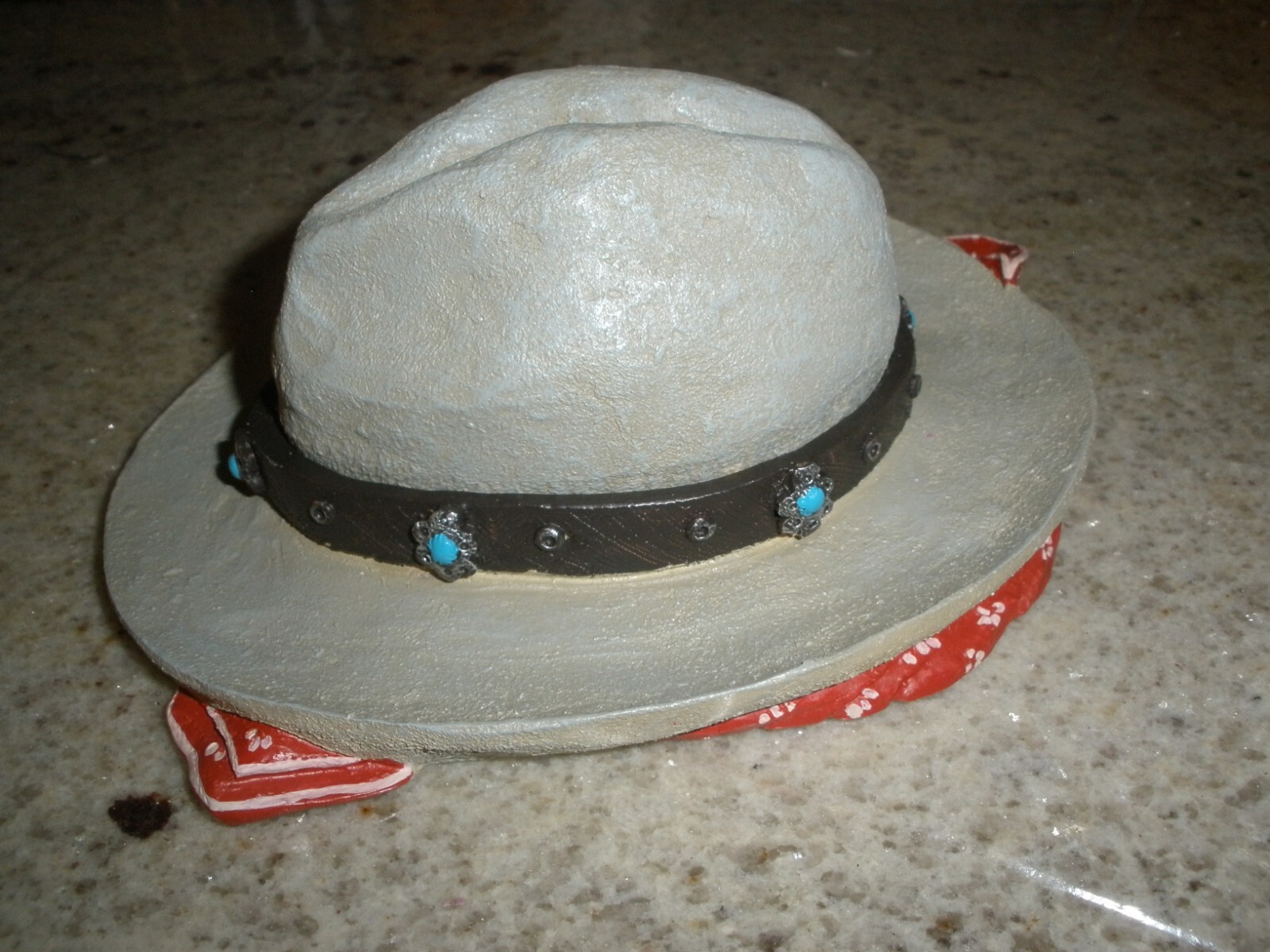 NEW Figi Graphics Trinket Box COWBOY HAT