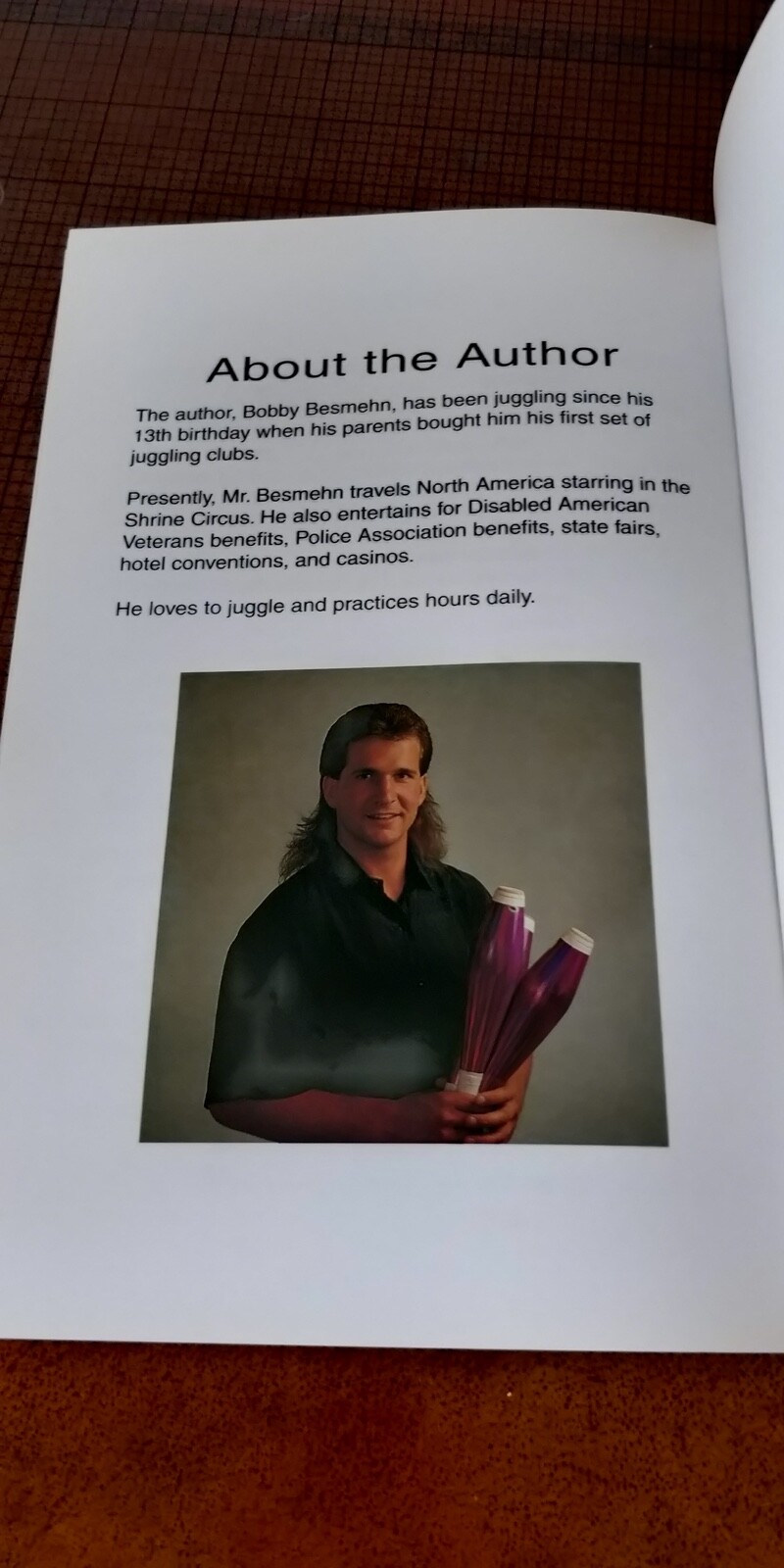Juggling Step By Step By Bobby Besmehn, --- Book Only