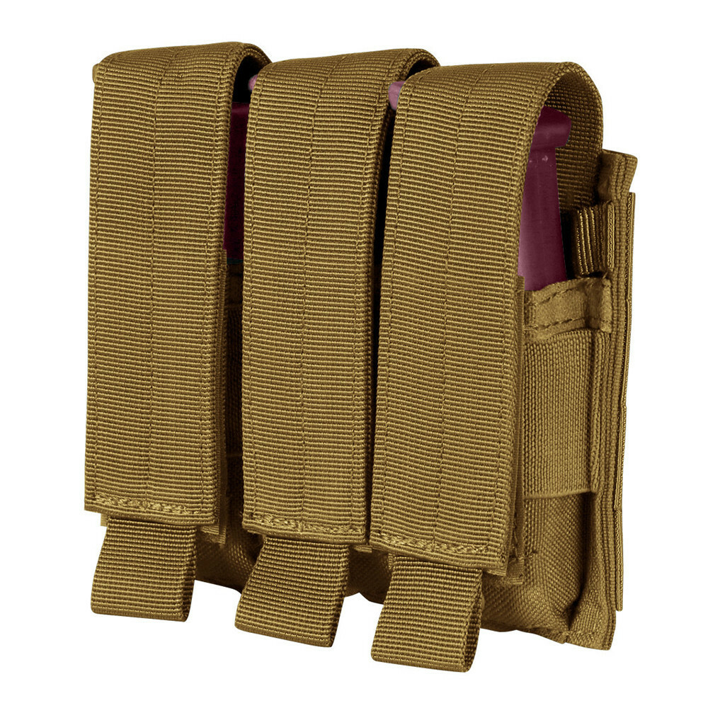 Coyote Tactical Molle Triple Multi-Purpose Modular Mag Pouch