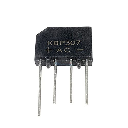 Bridge Rectifier 3 x KBP307 Full Wave 700Volts 3Amp Three Flat Rectifiers