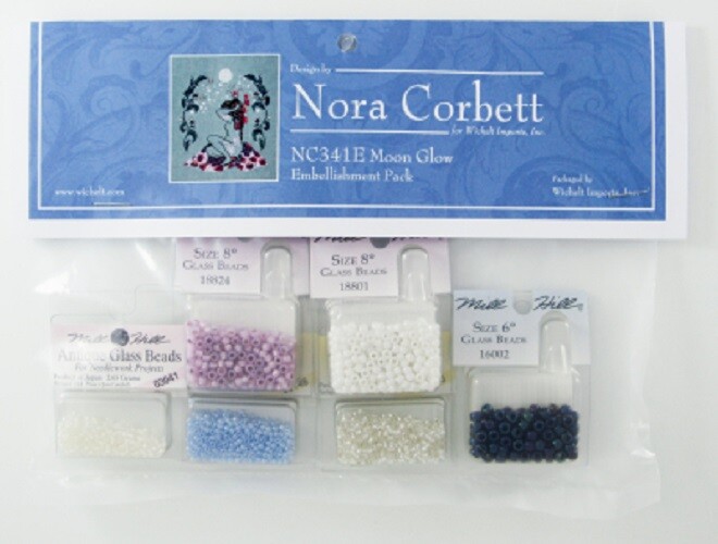 Moon Glow - Wild Floss Pixies Embellishment Pack #NC341E New