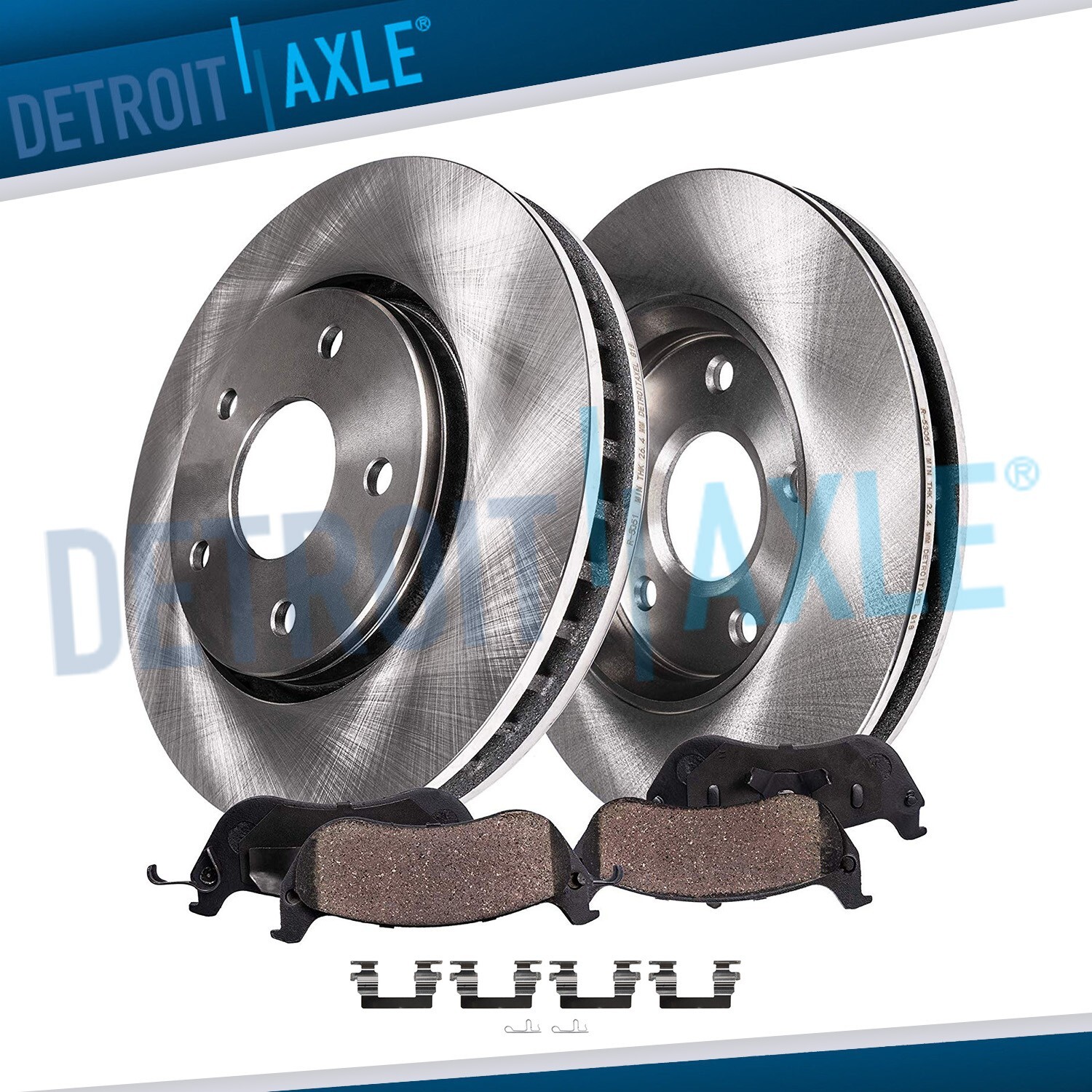 4pc 11.02" Front Brakes Rotor Pads for 2007-2010 Chevy Cobalt Pontiac G5 5-LUG
