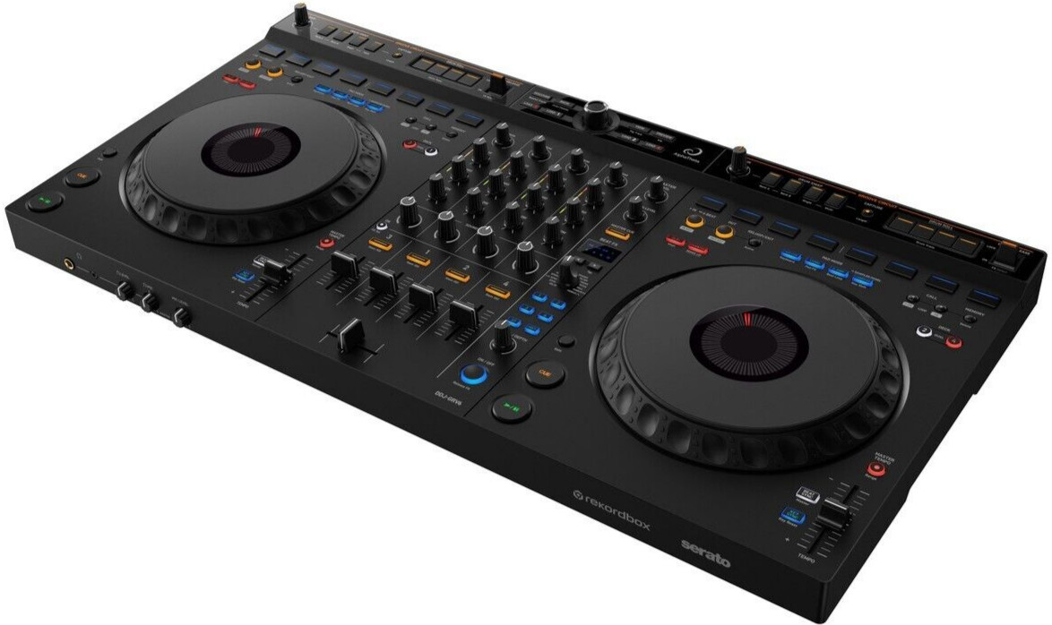 DDJ-GRV6 Controller bundle w/ Flight Style Road Case, Speaker,Cable,Tripod Stand