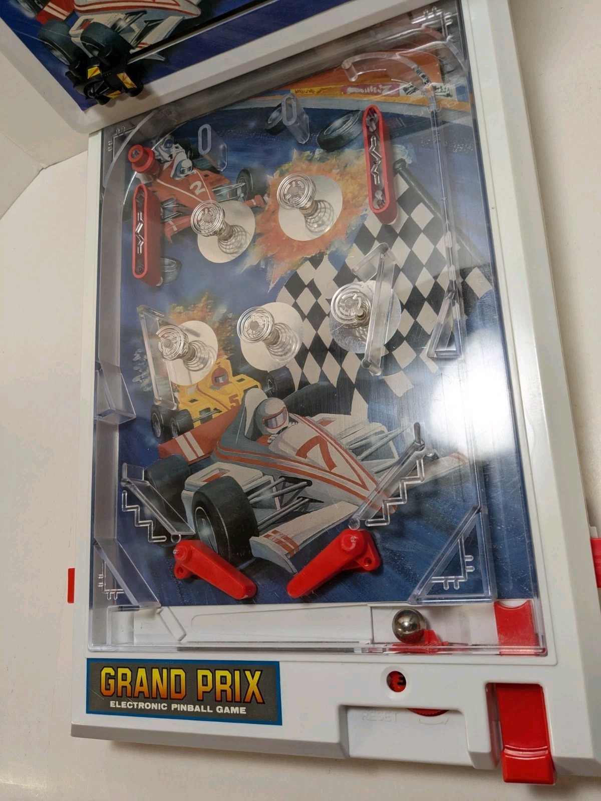Crash Bandicoot CTR Team Racing Electronic Pinball Machine Tabletop Game
