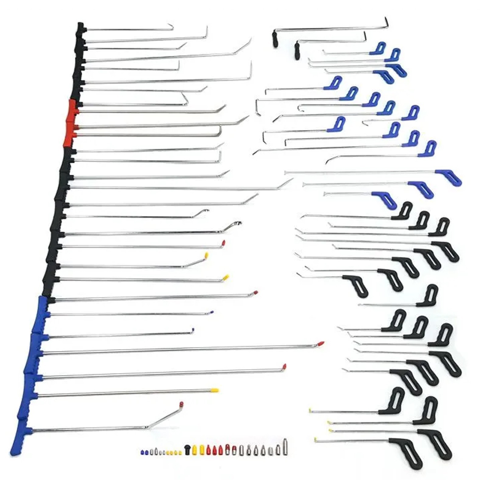 65 PCS Car Dent Repair Tools Set, Professional Paintless Bodywork Dent Pry Bar