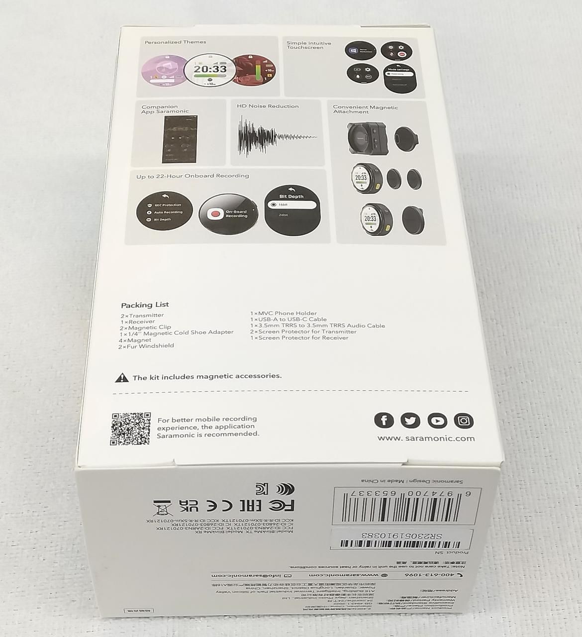 SARAMONIC Wireless Microphone BLINK ME B2 Used