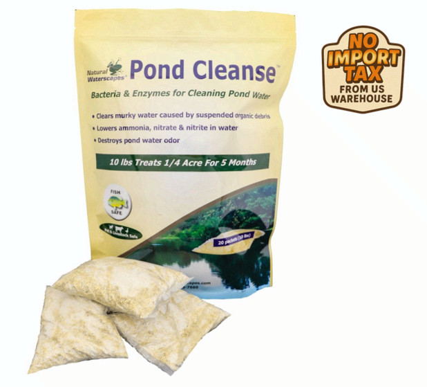 🔥 FREE SHIP Natural Waterscapes Pond Cleanse Bacteria Packets 10lb