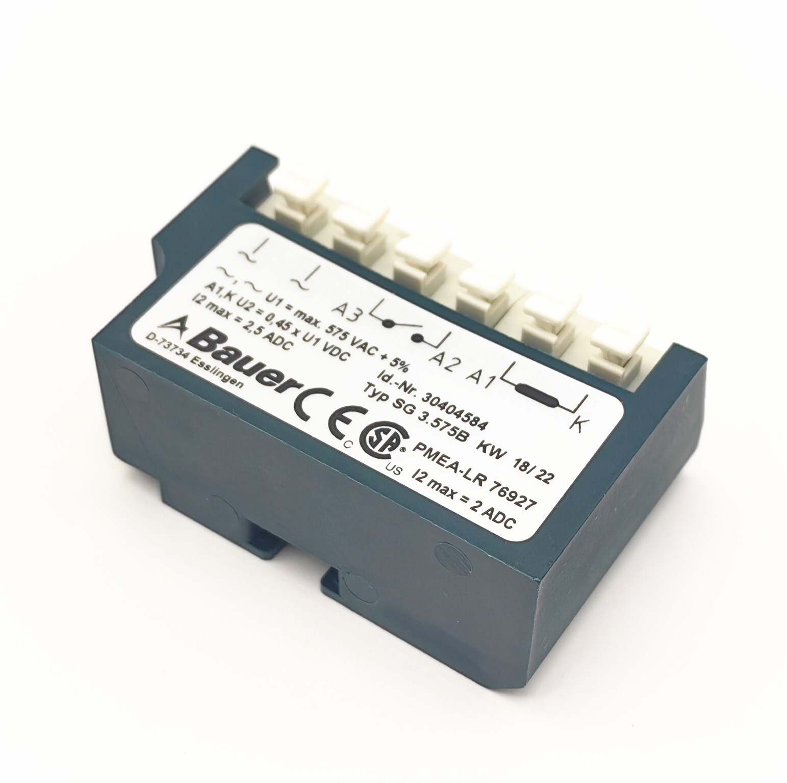 Made in Germany Bauer brake Rectifier Module Nr 30404584 Typ SG 3.575B