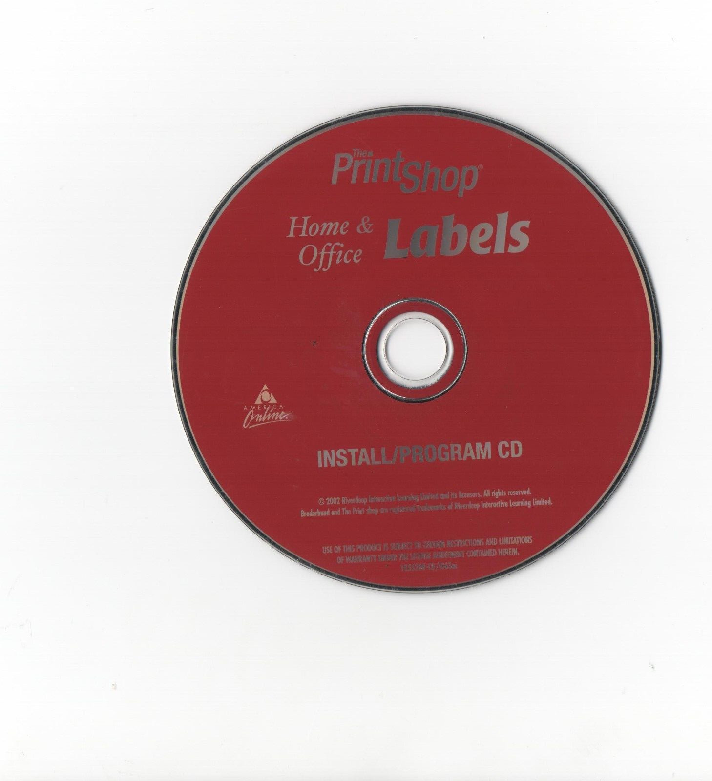 Print Shop Home office & Labels CD ROM 2002