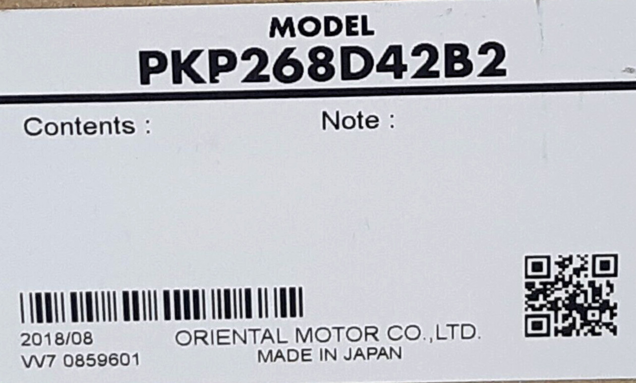 Oriental Motor PKP268D42B2 Stepper Motor