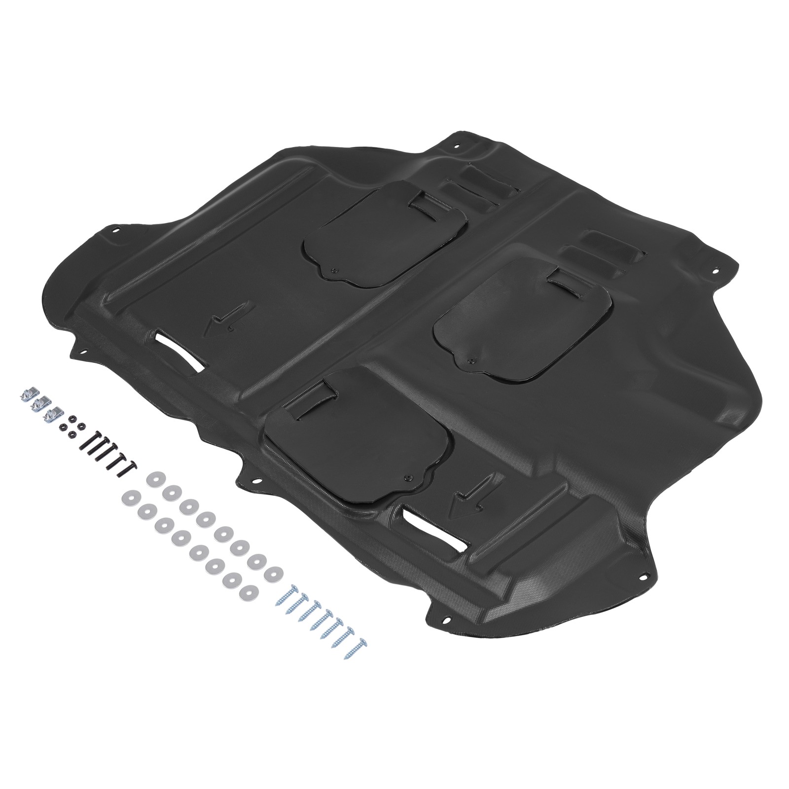 Lower Guards Engine Splash Shield For Ford Focus 2012-2018 Chassis Armor Black