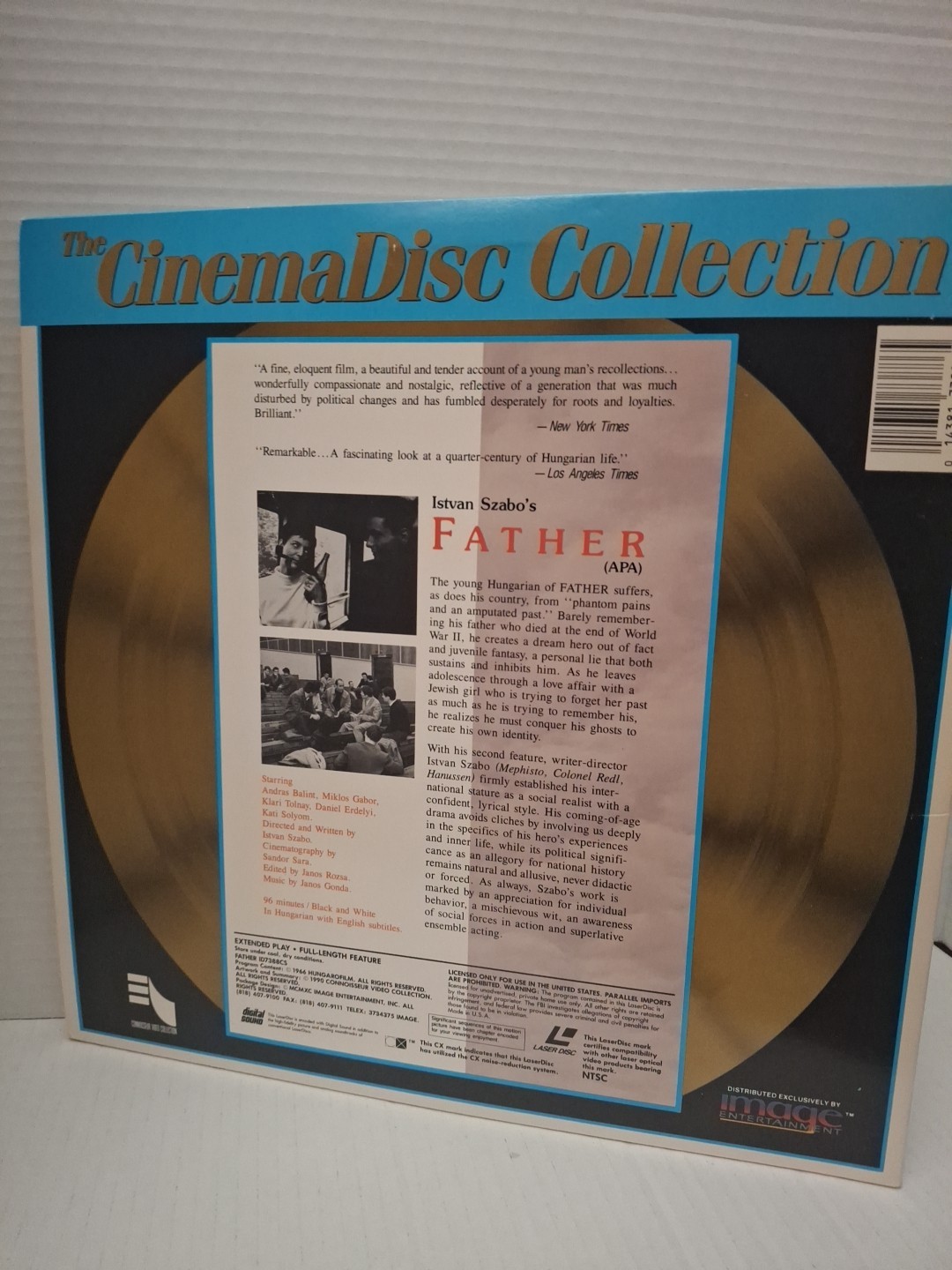 FATHER (1990 Laserdisc Foreign) gr