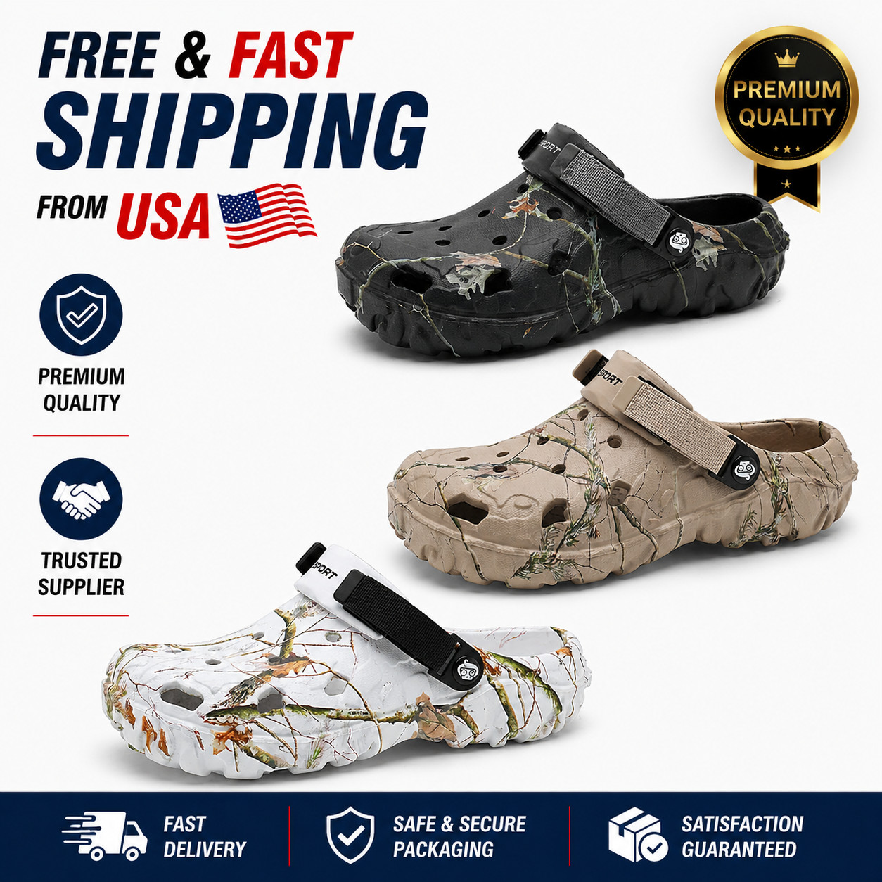 Classic Clog Unisex Men's Women's Slip On Water Shoes summer Sandals