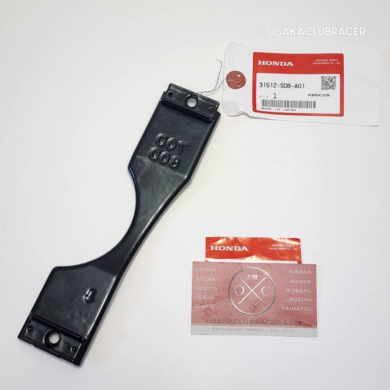 Genuine OEM Honda 03-07 Accord V6 Battery Tie Down Top Setting Plate 31512SDBA01