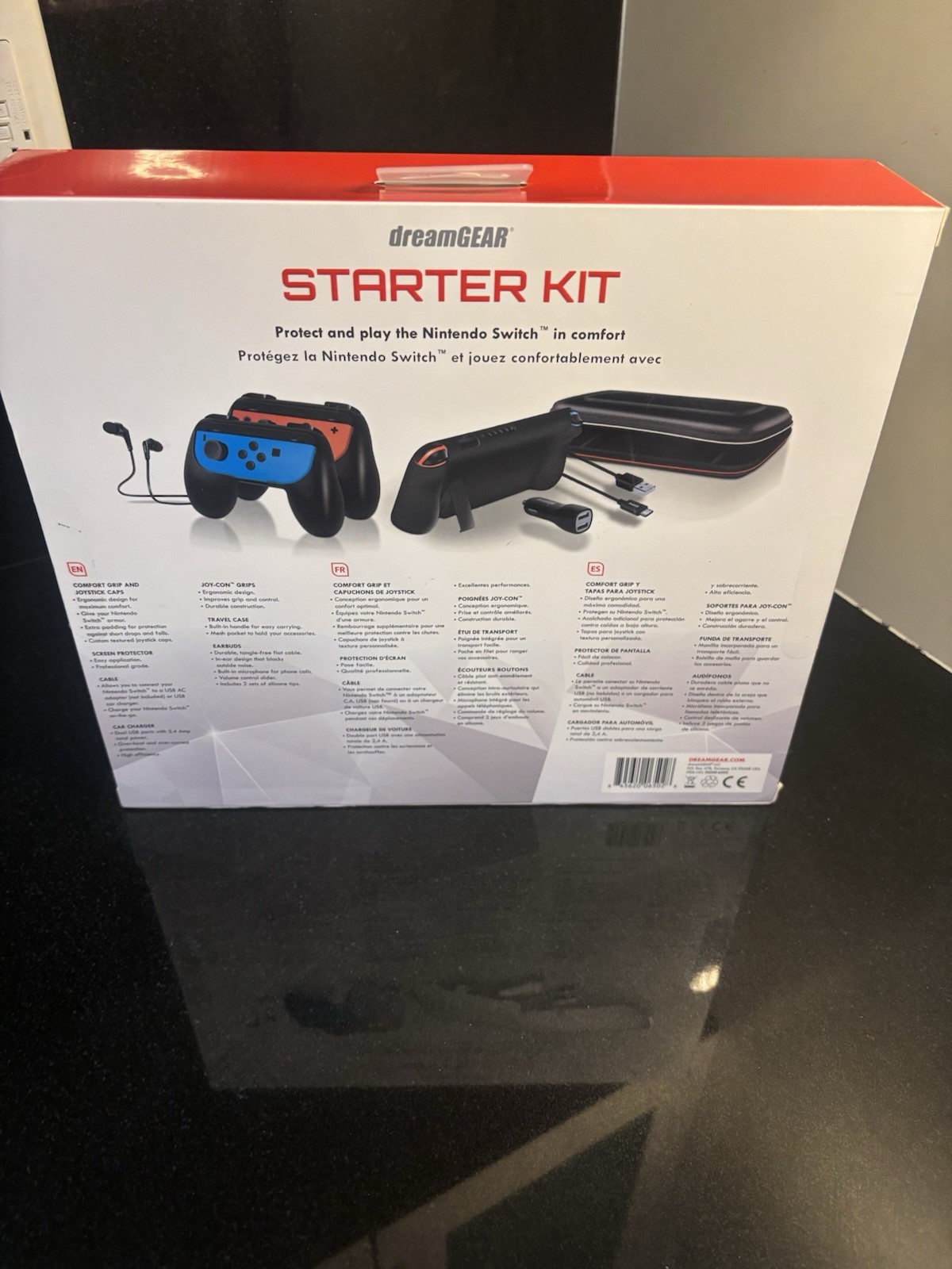 dreamGEAR Nintendo Switch Starter Kit Accessories Bundle DG-DGSW-6502