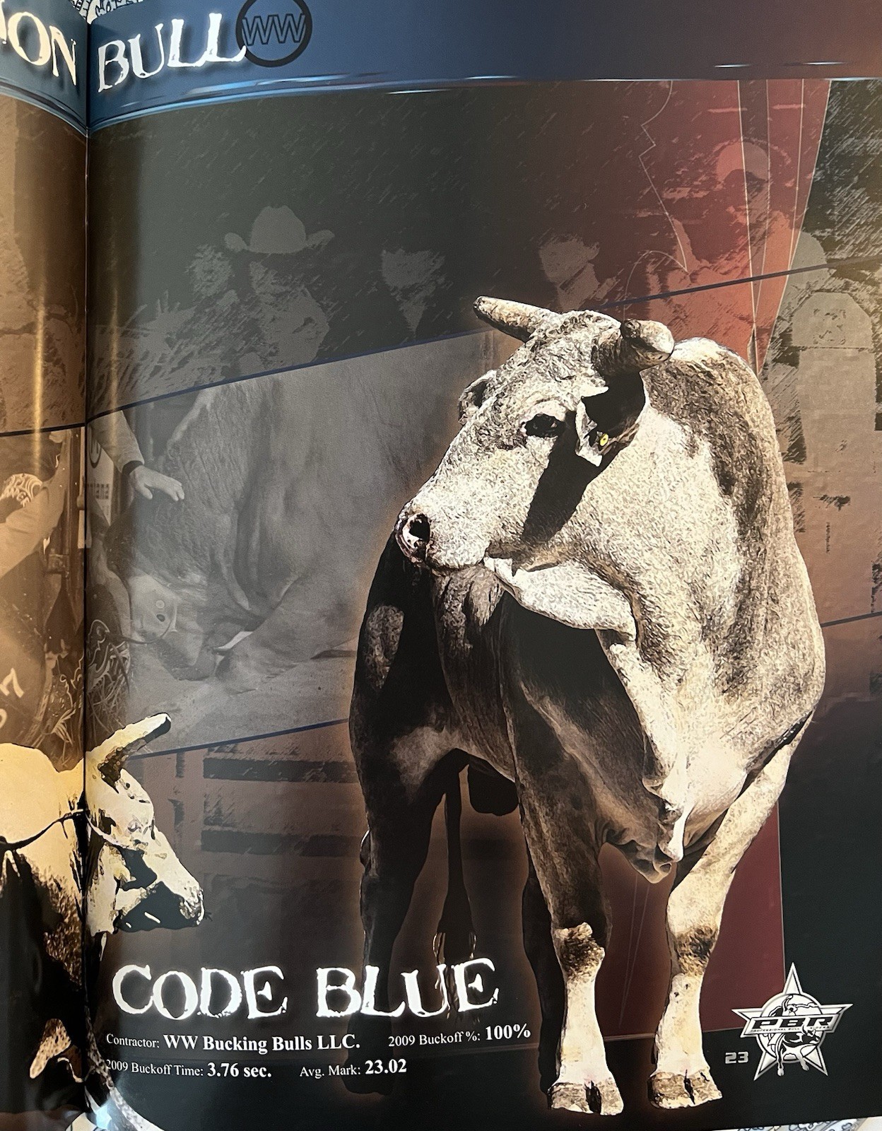 PBR 8 Seconds Official Souvenir Program 2010 - NF