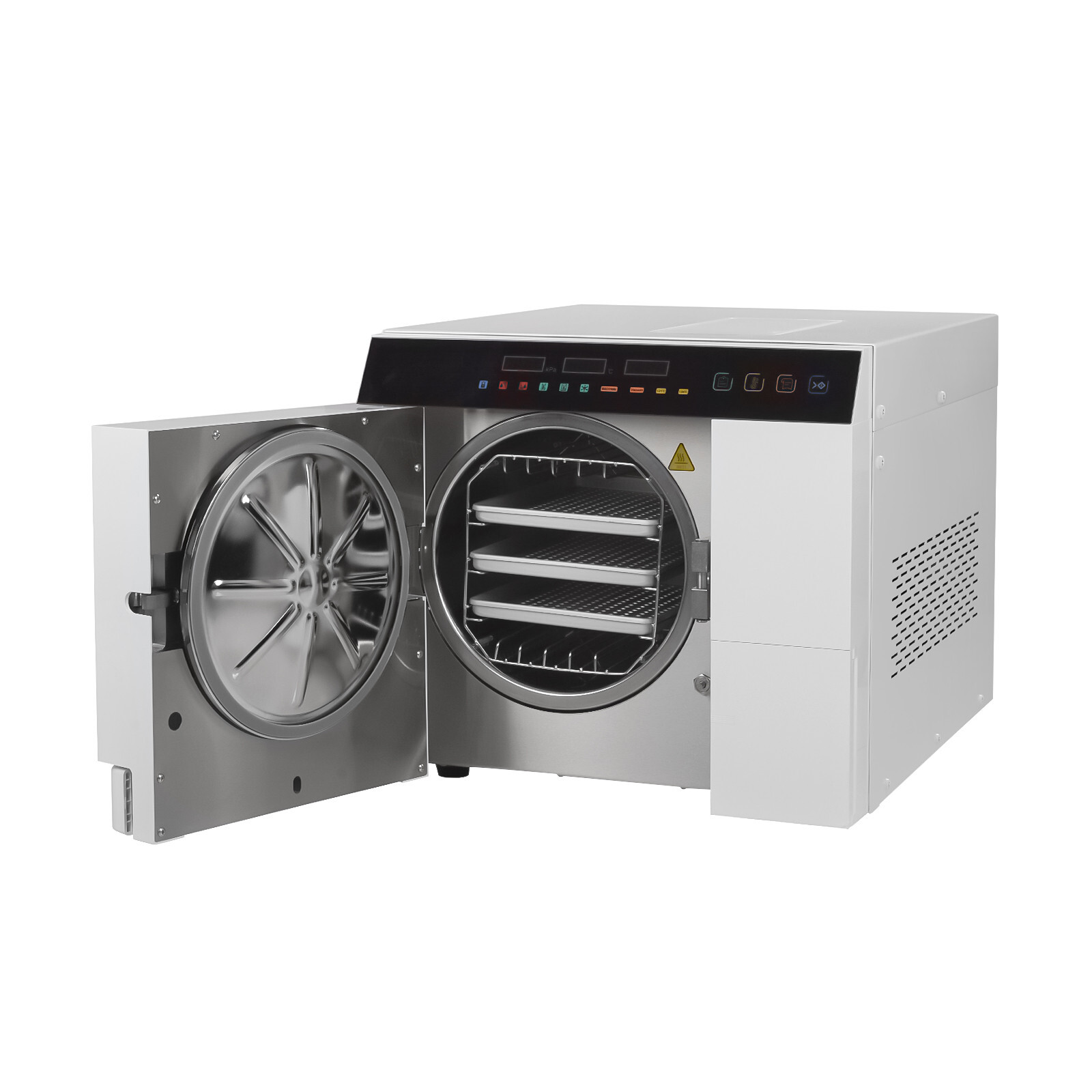 18L Class B Fully Automatic Autoclave 3 Times Vacuum Steam Sterilizer Printer US