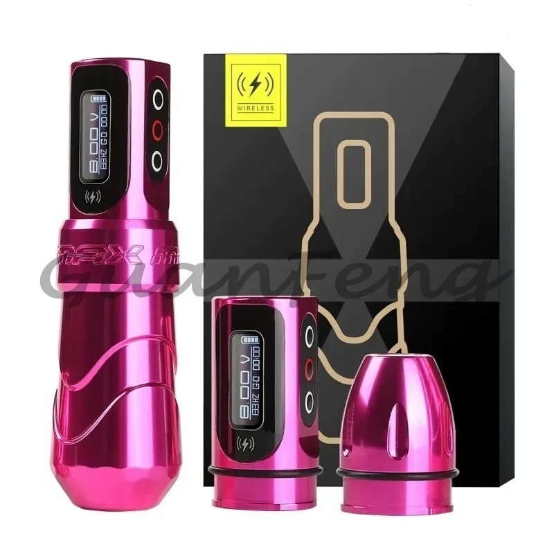 FLUX MAX Professional Wireless Tattoo Machine Pen LED Display Tattoo Artist