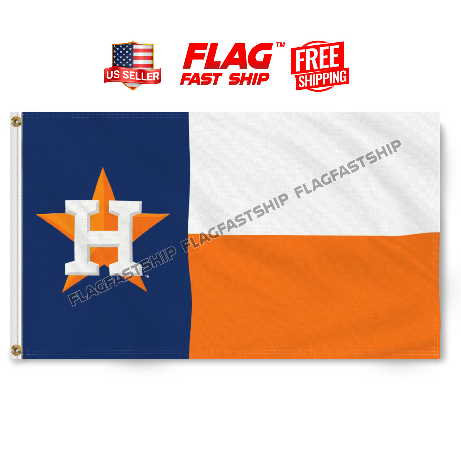 Houston Astros 3x5 ft Flag Banner MLB Baseball Champions Free Shipping