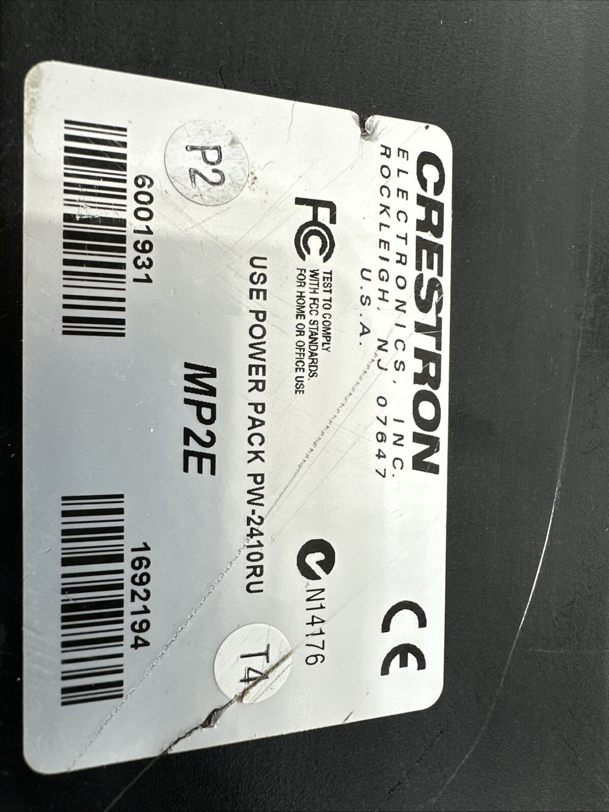 CRESTRON MP2E Professional Media Processor Control System