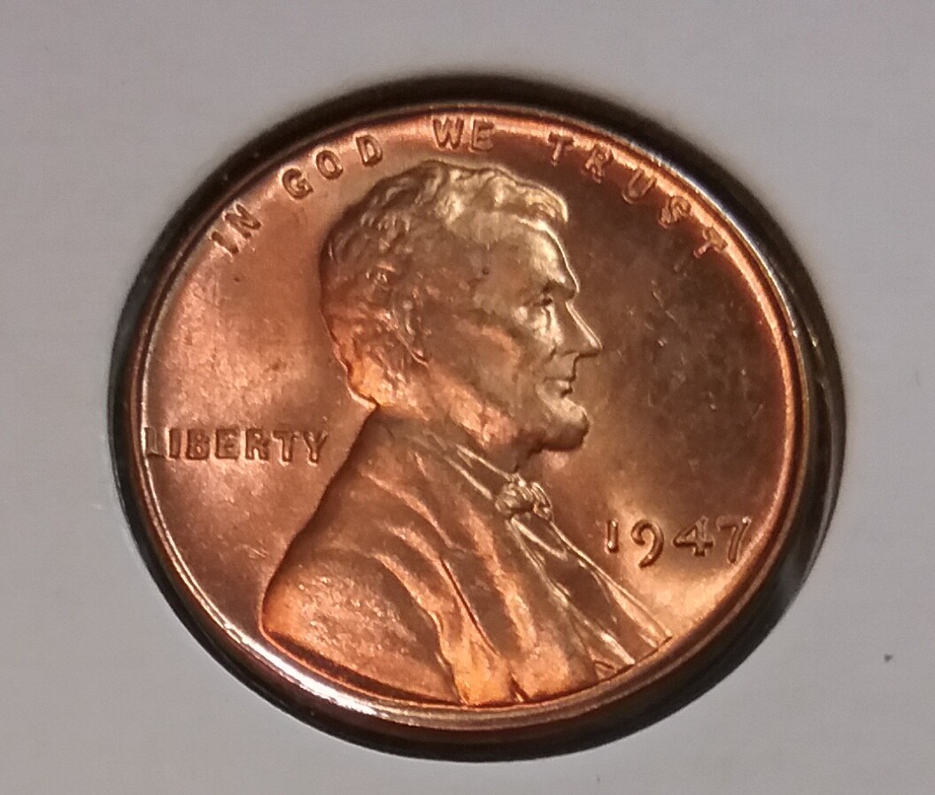 1947 Lincoln Wheat Cent  P - BU - Uncirculated
