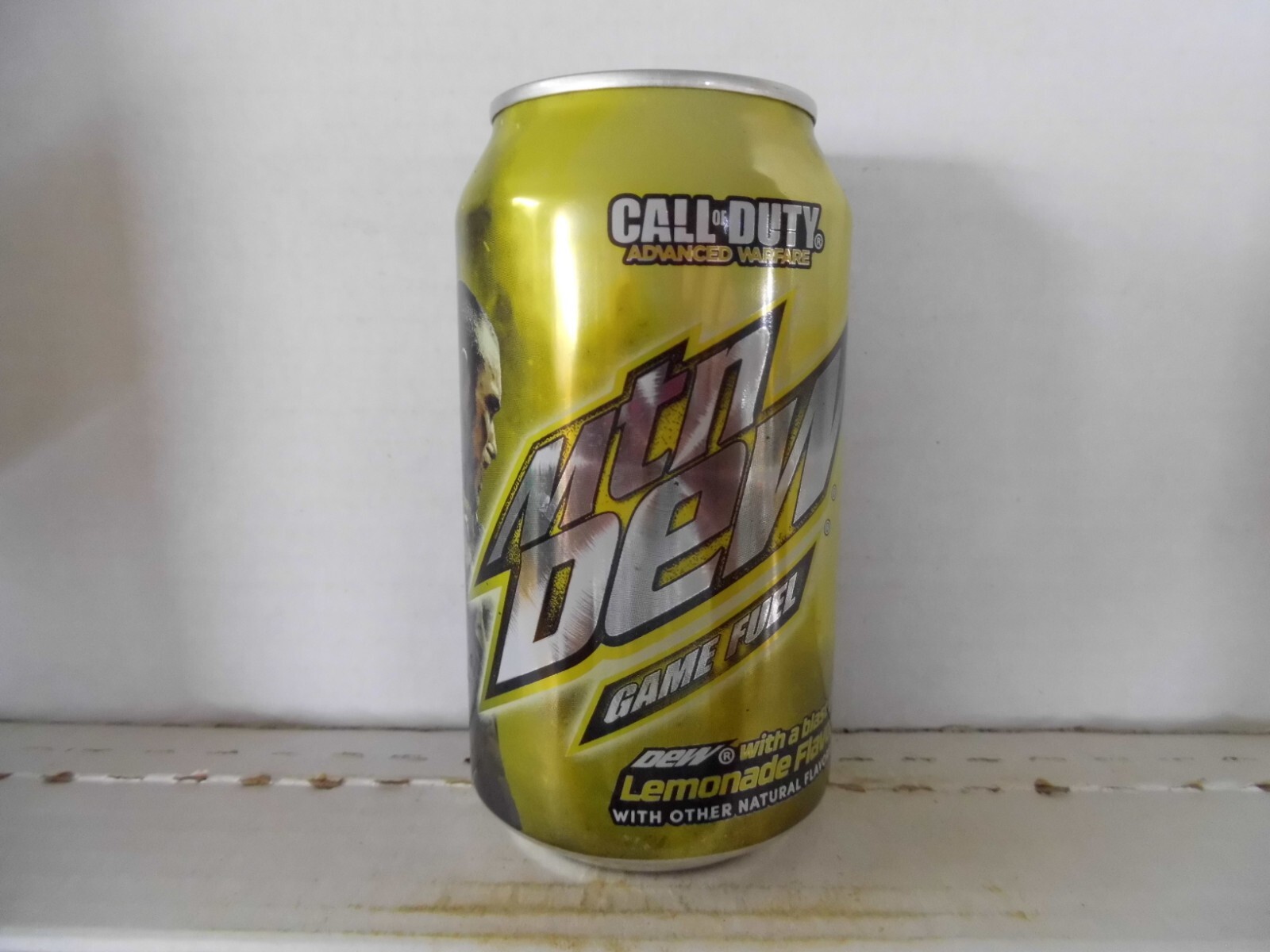 MOUNTAIN DEW CALL OF DUTY LEMONADE FLAVORED SODA CAN~PEPSICO, PURCHASE, NY