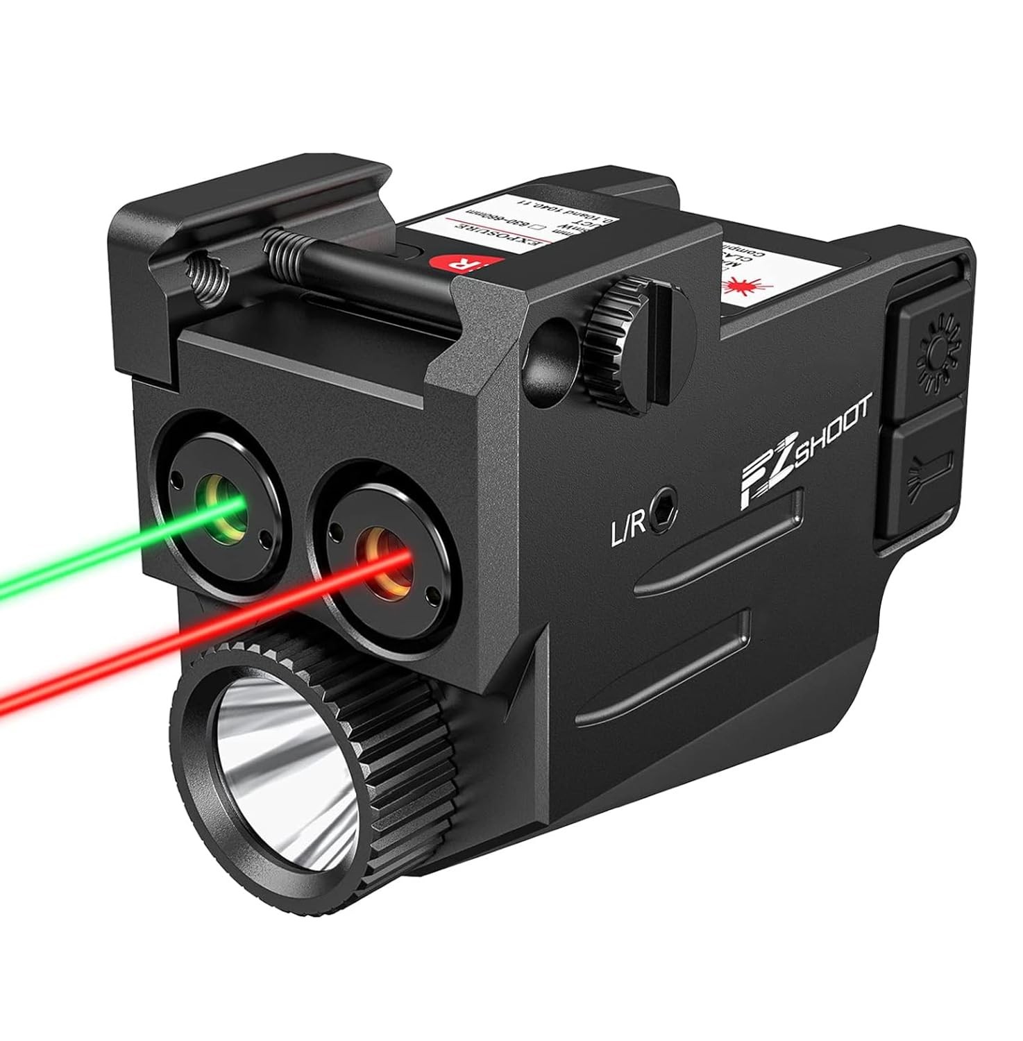 Dual Laser Beam for Gun, 700 Lumens Pistols Light Compatible with Glock Beam ...