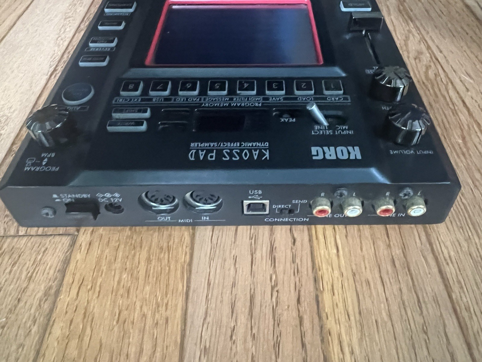 Korg KP3 Kaoss Pad Dynamic Effect Sampler Sequencer (pad Issue)