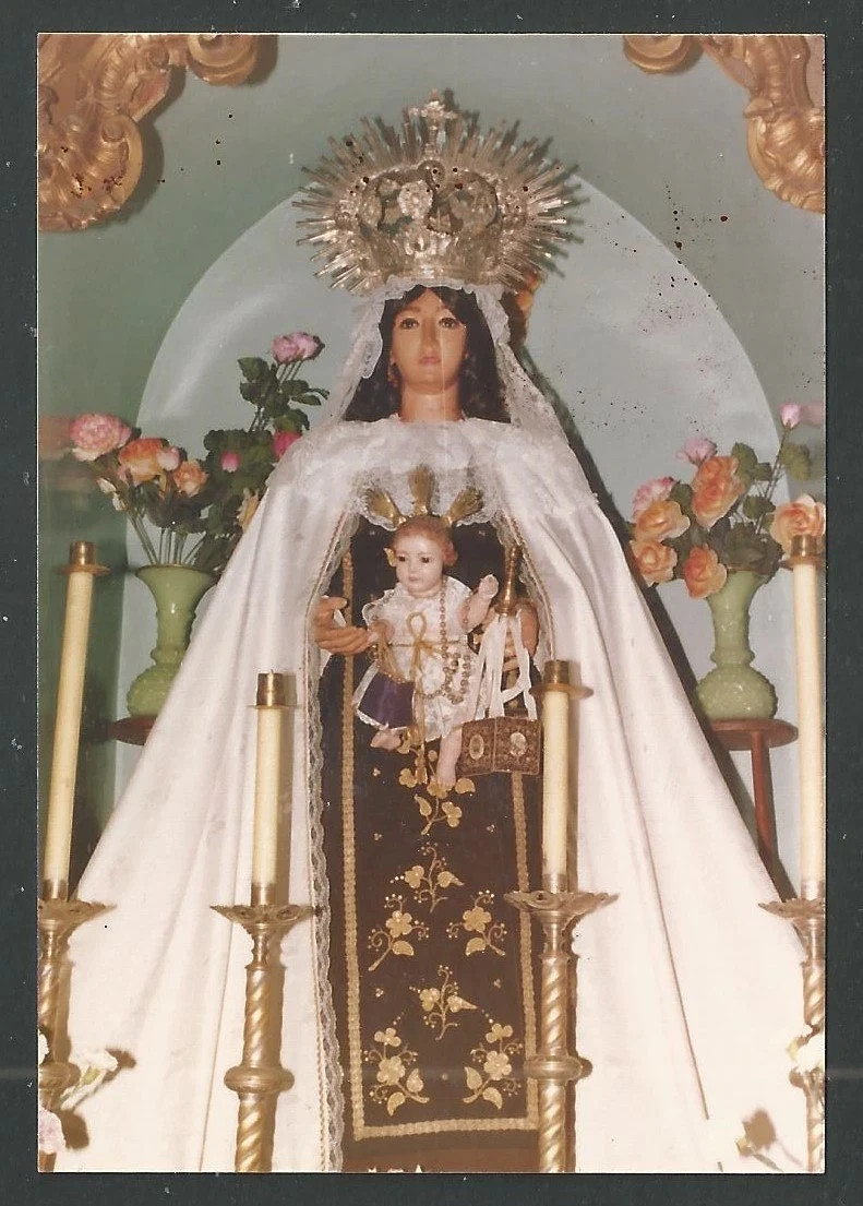 Holy card de la Virgin del Carmen santino image pieuses estampa