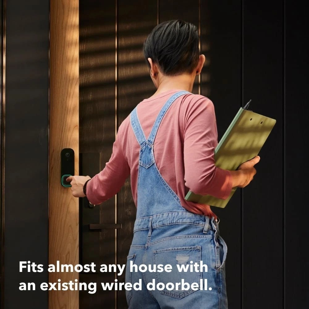 Radar Tracking Smart Video Doorbell, Outdoor Security