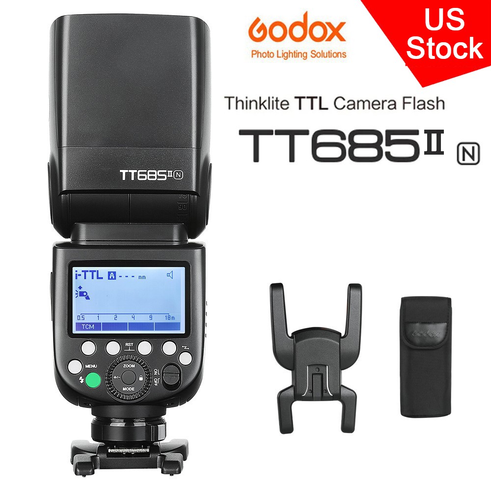 GODOX TT685II TT685II-N Flash for Nikon GN60 2.4G Wireless TTL Flash HSS 1/8000s
