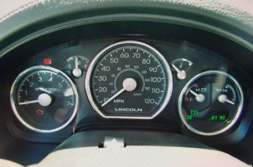 LINCOLN MKS MKZ 2007 TO 2010 INSTRUMENT CLUSTER REPAIR SERVICE