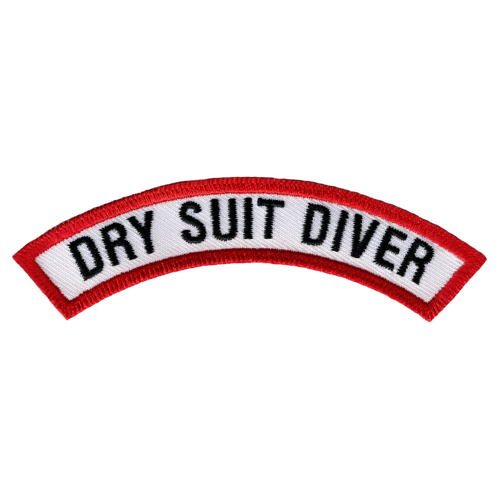 DRY SUIT DIVER CHEVRON - SCUBA DIVING iron-on DIVE PATCH embroidered applique