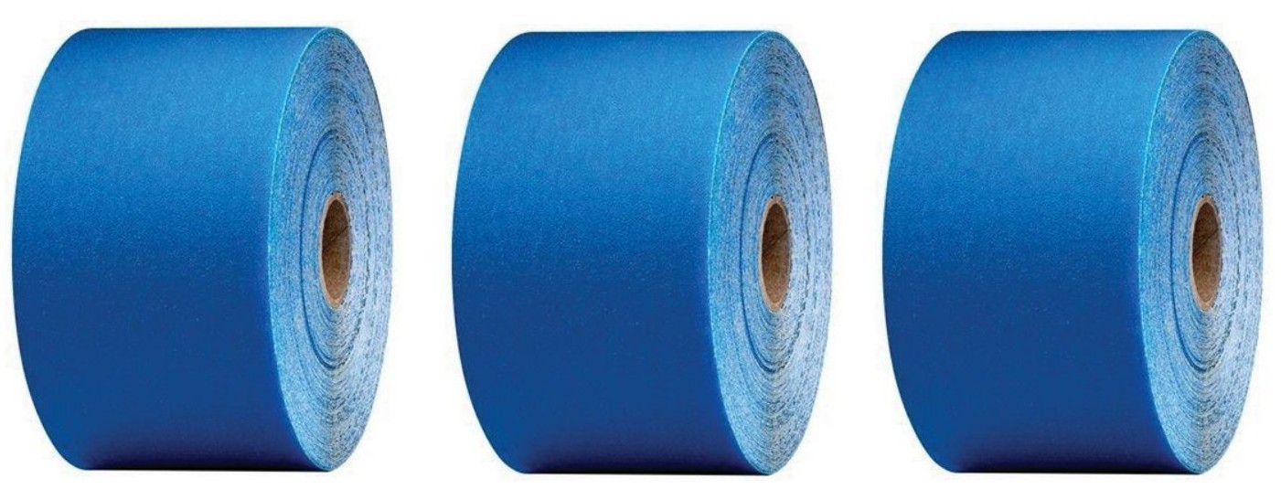 3M 36217 321U Series 80 Grit Abrasive Sanding Sheet Roll (3 Pack)