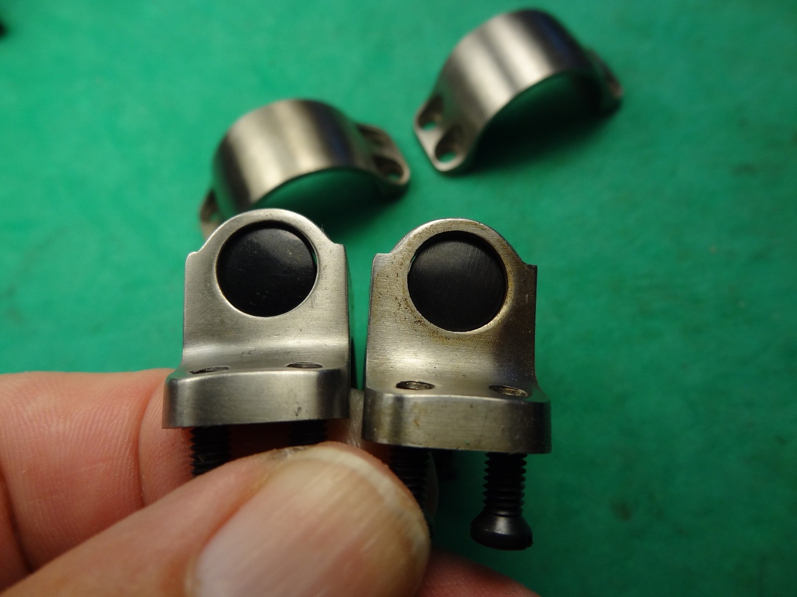 Ruger Scope Rings 1" Low Stainless Steel