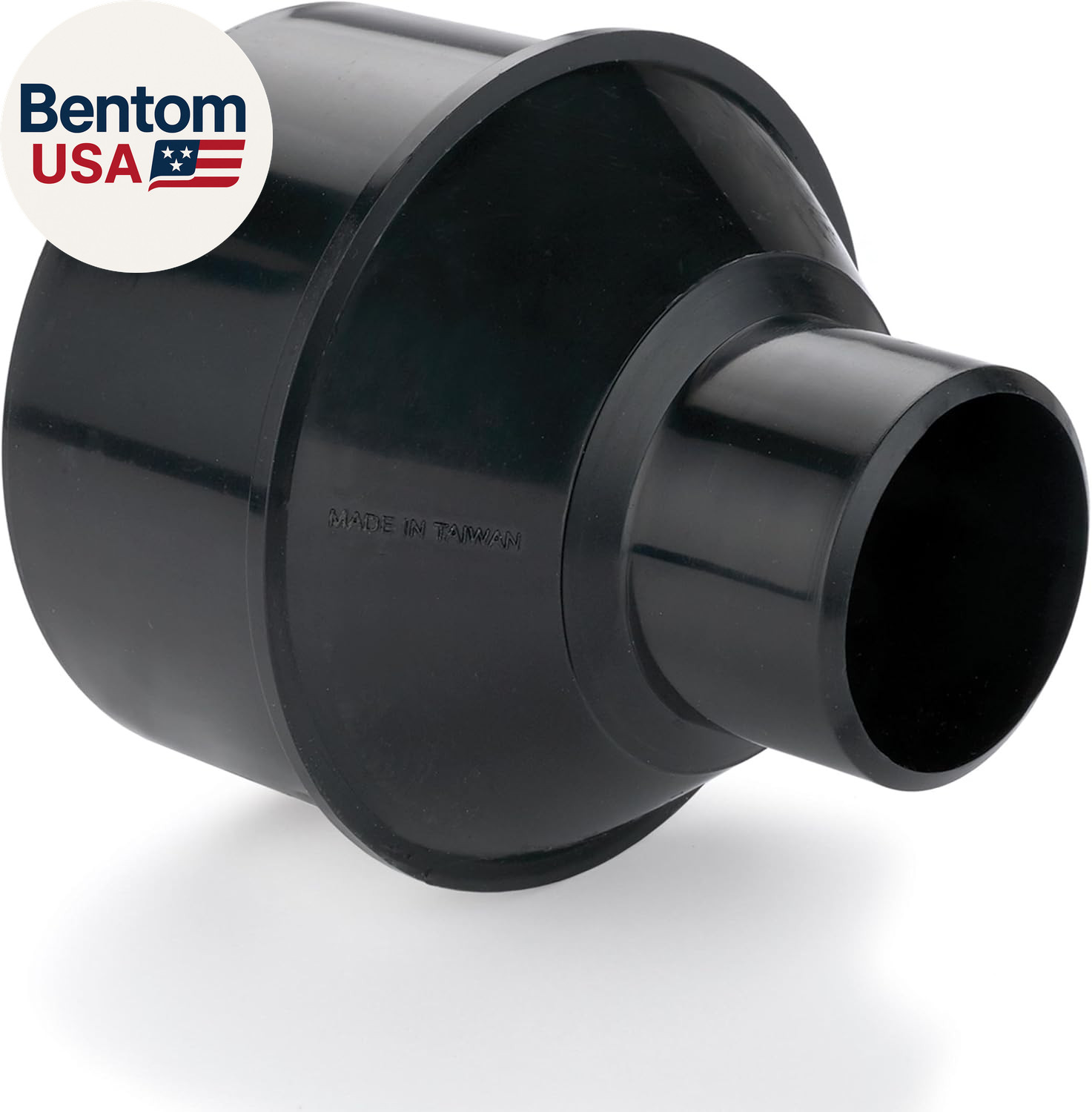 Dust Connection 4" to 2" Funnel Reducer Dust Collection Fitting