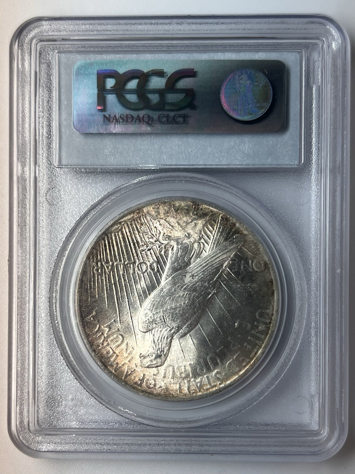 1924-P Peace Silver Dollar $1 PCGS MS63 90% Silver