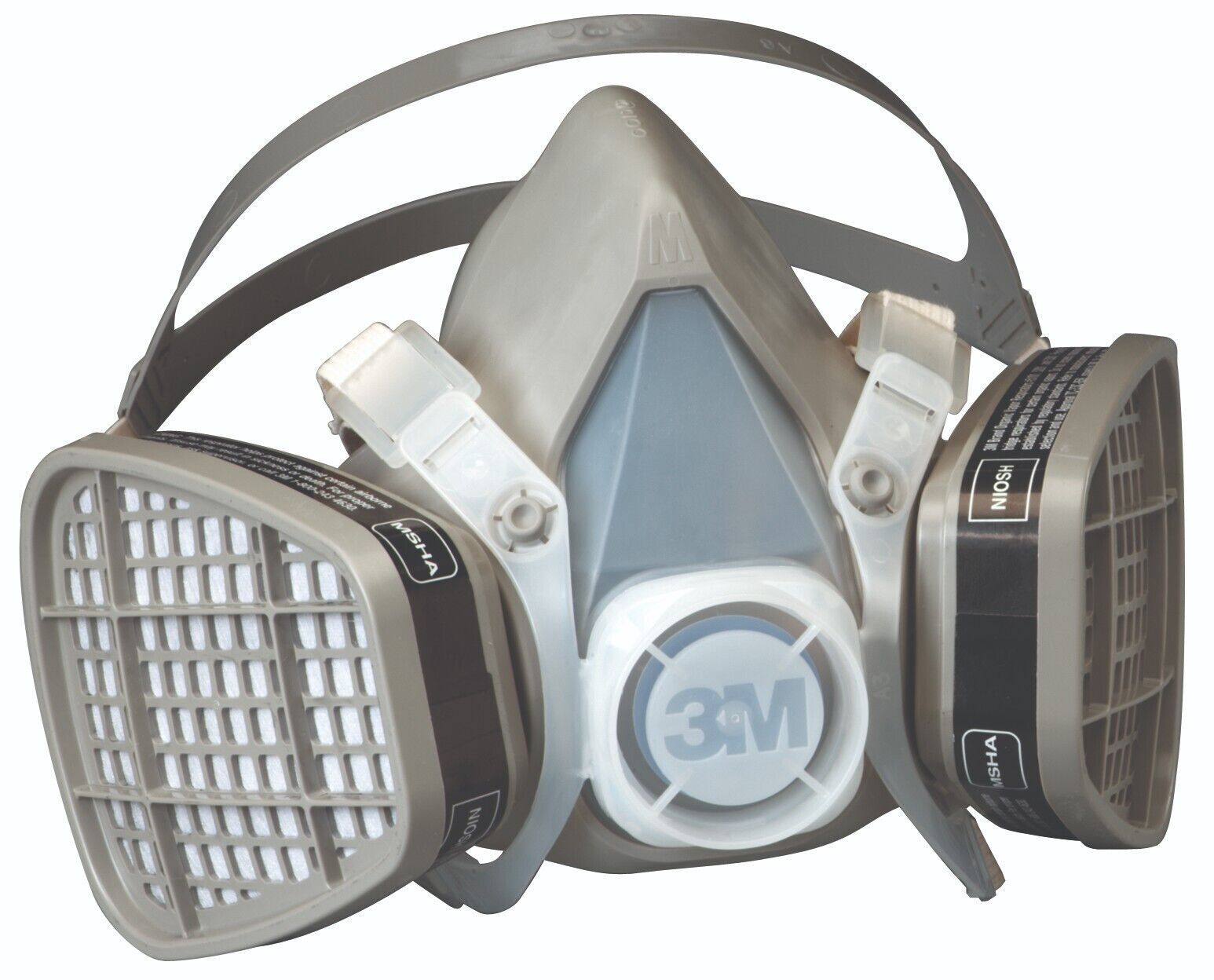 3M Disposable Half Face Respirator Facepiece Mask W/ OV Organic Vapor Protection