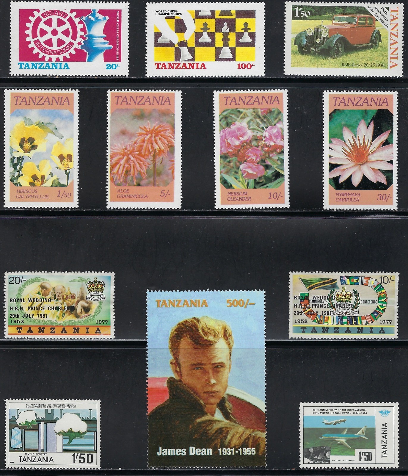 MNH Stamps from Tanzania..............32P.........B-924
