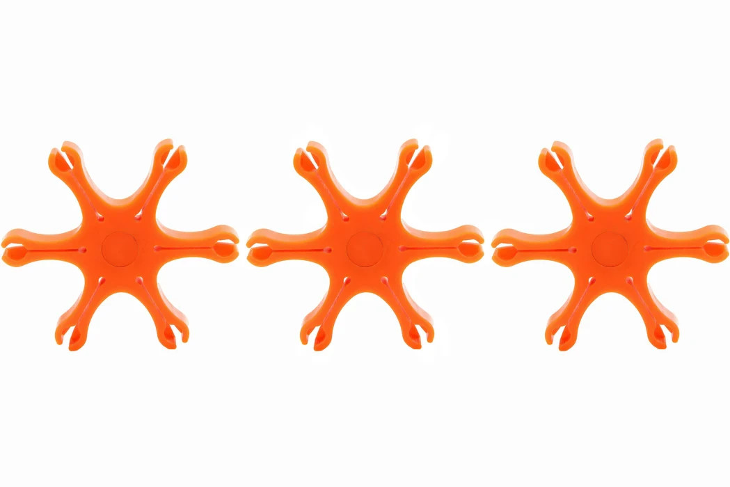 Muzzleloader Flexible Black Powder Revolver #10 Star Capper - 3 Pack