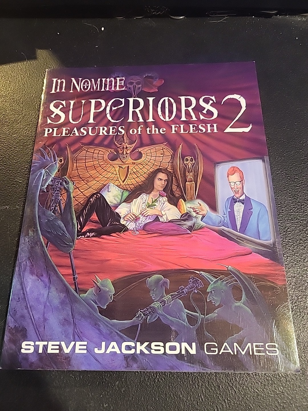 Superiors 2 Pleasures of the Flesh In Nomine Supplement 2000 Steve Jackson Games